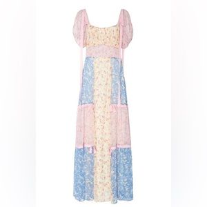 NWT LoveShackFancy Jessie Dress Patchwork - Size 2